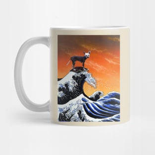 Chinese crested dog Surfing Mug